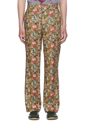 Erdem Pink Lionel Trousers