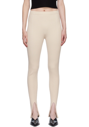 AERON Off-White Leo Leggings