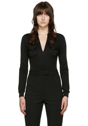 Maiden Name SSENSE Exclusive Black Adrienne bodysuit