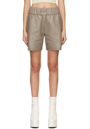 AERON Taupe Chirac Shorts