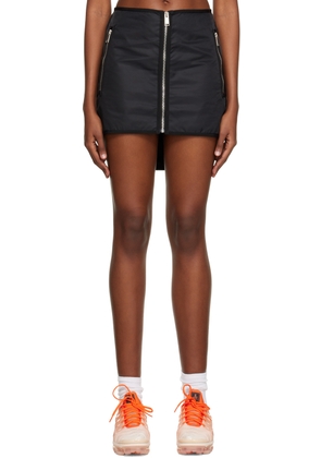 Heron Preston Black Ex-Ray Miniskirt