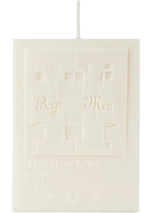 SANTOS. STUDIO White 'I'll Make Love To You' Candle