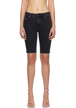 Diesel Black De-Ginny Shorts
