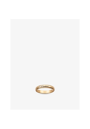 C De Cartier 18ct Rose-Gold and Diamond Wedding Ring