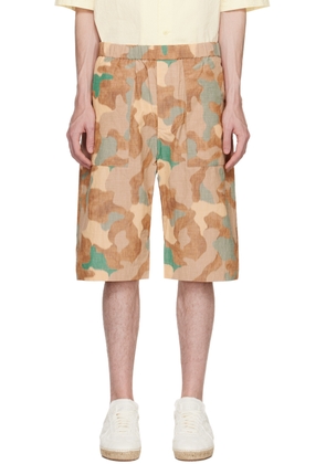 CASEY CASEY SSENSE Exclusive Khaki Jog Ah Shorts