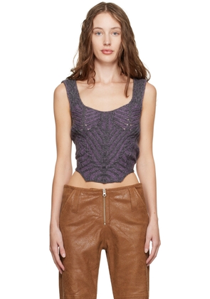 KNWLS SSENSE Exclusive Brown Juku Leather Trousers