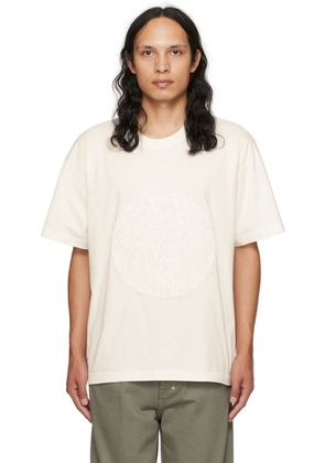 Craig Green White Fluffy Circle T-Shirt