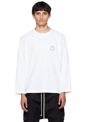 Craig Green White Eyelet Long Sleeve T-Shirt