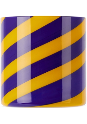 SUNNEI Orange & Blue Murano Glass