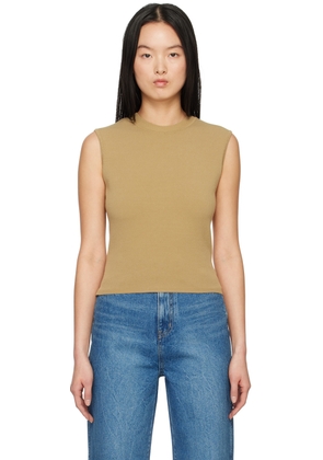 Arch The Khaki Crop Tank Top