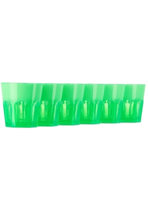 Mario Luca Giusti Green Gulli Tumbler Set, 6 pcs