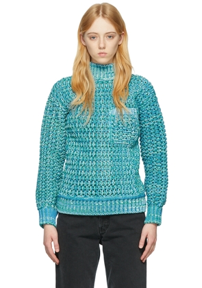 AMBUSH Blue & Green Cotton Turtleneck