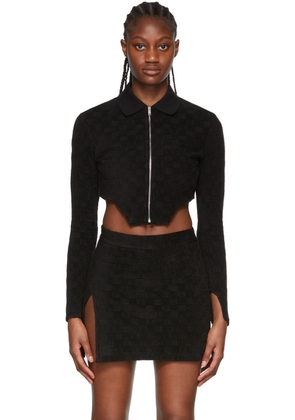 AMBUSH Black Cotton Sweater