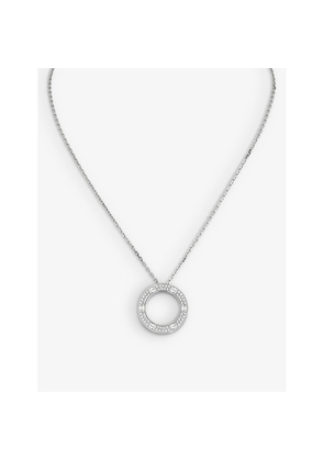 Cartier Love 18ct White-Gold and 0.34ct Diamond Necklace