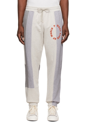 Ahluwalia &PaulSmith SSENSE Exclusive Grey Lounge Pants