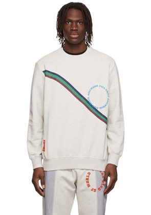 Ahluwalia &PaulSmith SSENSE Exclusive Grey Sweatshirt