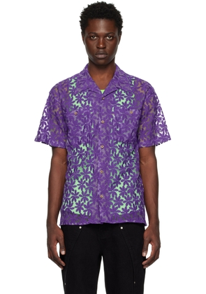 Andersson Bell Purple Flower Shirt