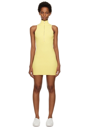 1017 ALYX 9SM Yellow Zip Minidress