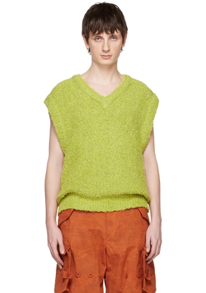 Andersson Bell Green Laye Leaf Vest