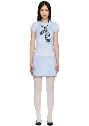 Rose Murdoch Blue Edith Minidress