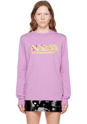 1017 ALYX 9SM Purple Graphic Long Sleeve T-Shirt