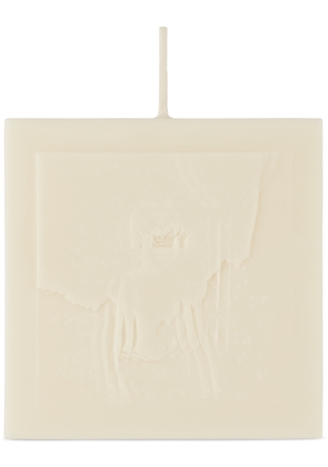 SANTOS. STUDIO SSENSE Exclusive White 'ANTI' Candle