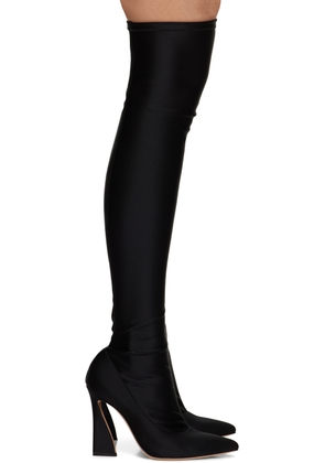 Gianvito Rossi Black Vertigo Tall Boots