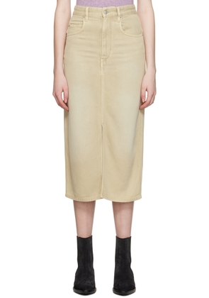 Isabel Marant Etoile Beige Tilauria Midi Skirt