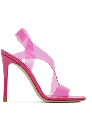 Gianvito Rossi Pink Metropolis Heeled Sandals