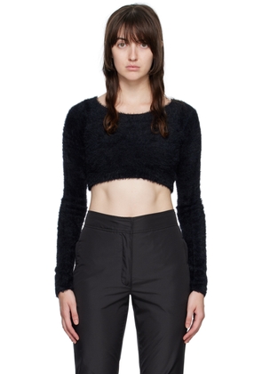 AMBUSH Black Fuzzy Sweater