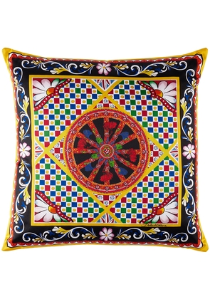 Dolce & Gabbana Multicolor Small Carretto Cushion