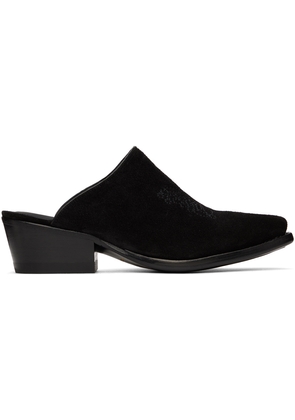 NEEDLES Black Papillon Mules