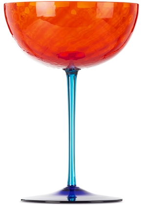 Dolce & Gabbana Orange Carretto Champagne Glass
