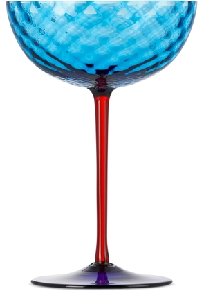 Dolce & Gabbana Blue Carretto Champagne Glass