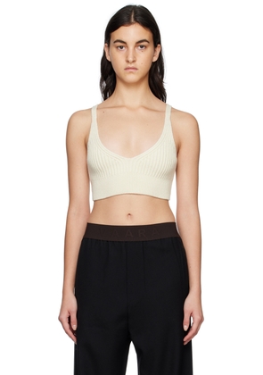 HALFBOY Off-White V-Neck Tank Top