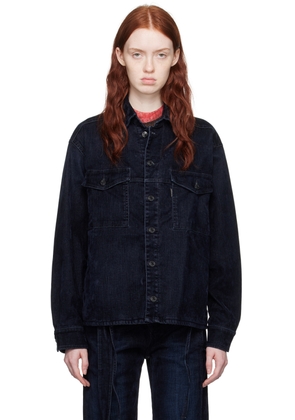 Ottolinger Navy Oversized Denim Jacket