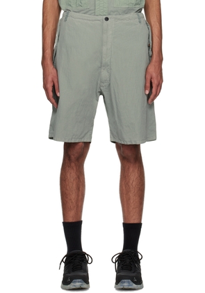 NEMEN Green Soto Baggy Shorts