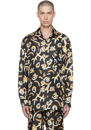 Nanushka Black Jari Shirt