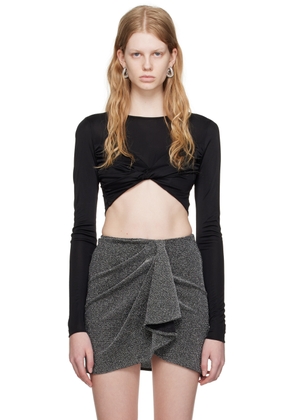 Isabel Marant Black Jinea Long Sleeve T-Shirt