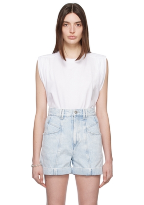 Isabel Marant White Zutti Tank Top