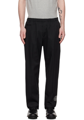 UNDERCOVER Black Embroidered Trousers