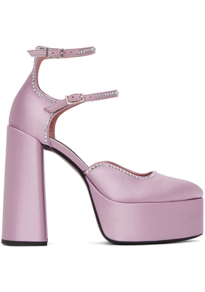 Les Petits Joueurs Purple Sole Jane Heels