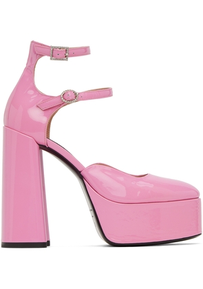 Les Petits Joueurs Pink Sole Jane Heels