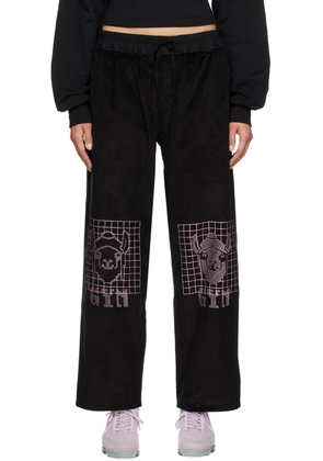 Bernhard Willhelm Black Wide-Leg Lounge Pants