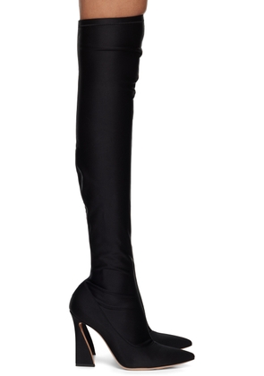 Gianvito Rossi Black Vertigo Tall Boots