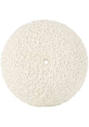 Marloe Marloe SSENSE Exclusive Off-White Grounded Incense Holder