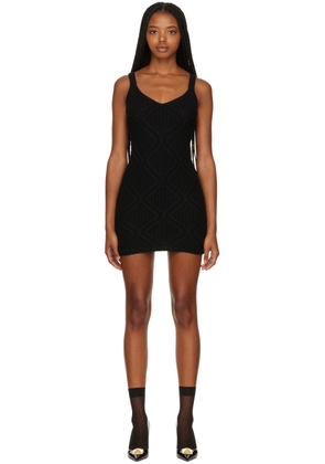 Valentino Black Knit Minidress