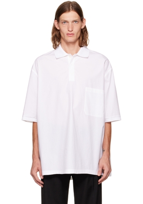 Valentino White Spread Collar Shirt