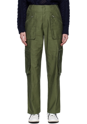 AMIRI Khaki Cargo Pocket Trousers