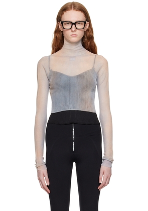 Off-White Gray Seethr Turtleneck